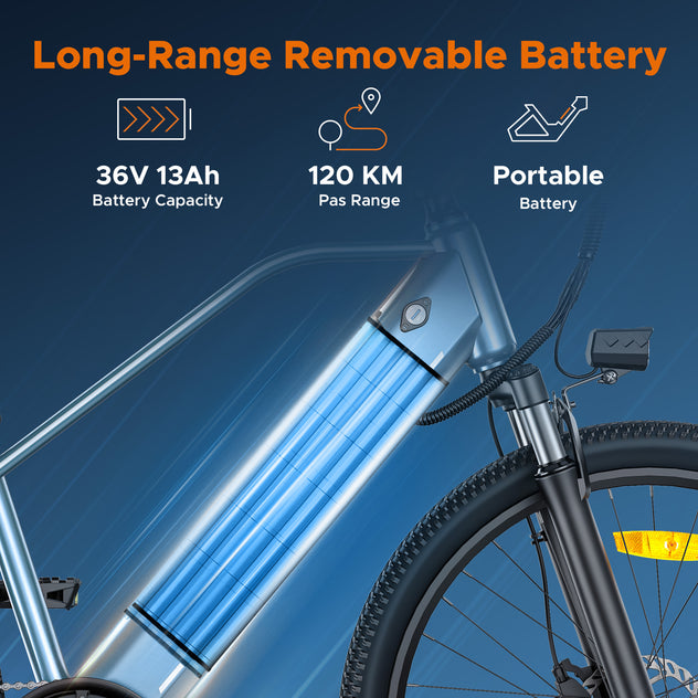 MileTrail 1 City Commuter E-Bike